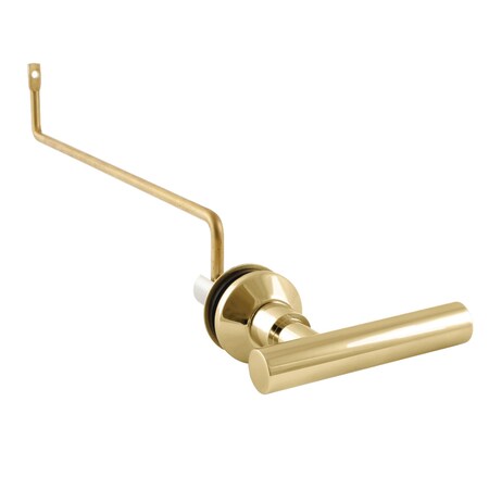Kingston Brass KTCMLS2 Side Mount Toilet Tank Lever, Polished Brass KTCMLS2